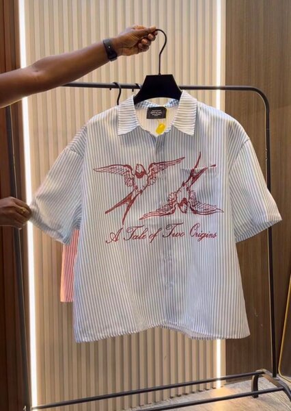 Chemise à rayures élégante