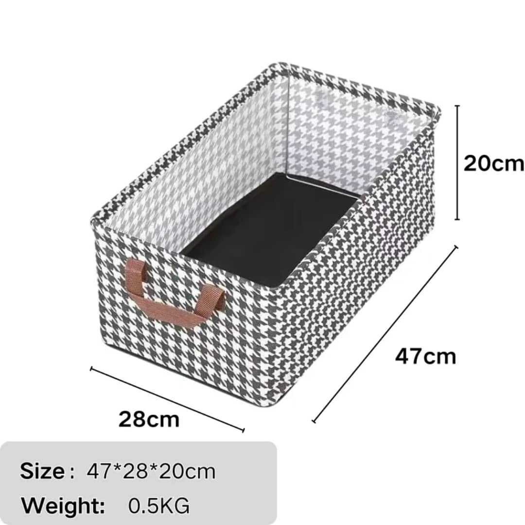 Boîtes de rangement pliables