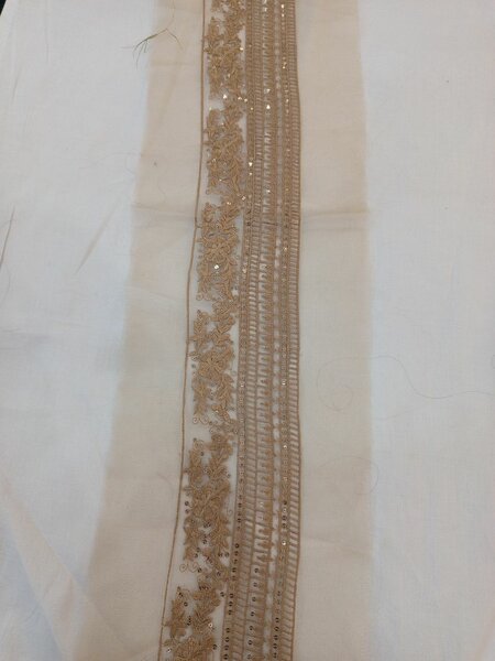 Fancy lace/patch one yard  brand Nishant linen
