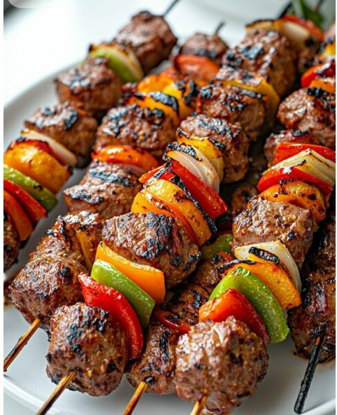 Brochettes de Viande Savoureuses