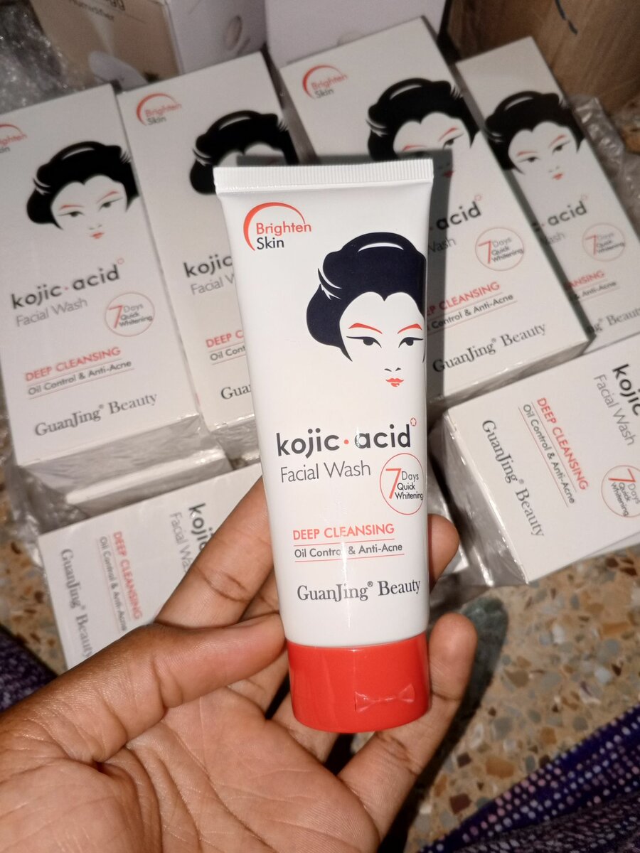 Kojic facial wash