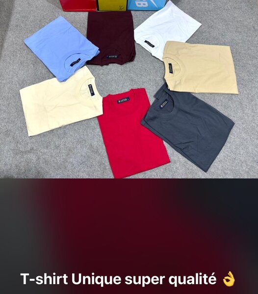 T-shirt en coton multicolore