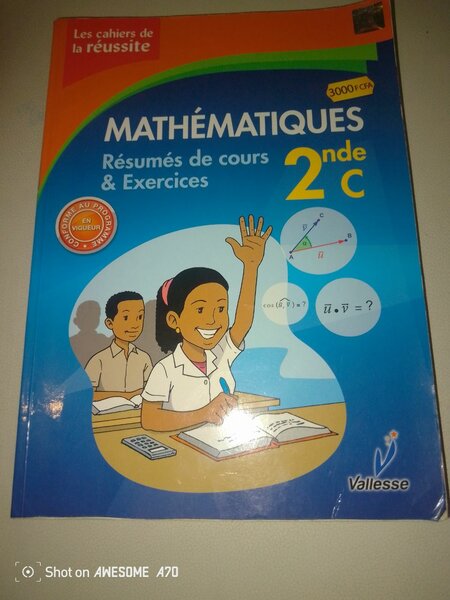 Livre Maths 2nde C - Valesse