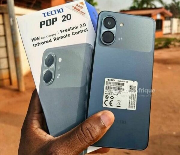 Tecno Pop 20 - Smartphone 4Go RAM 128Go ROM