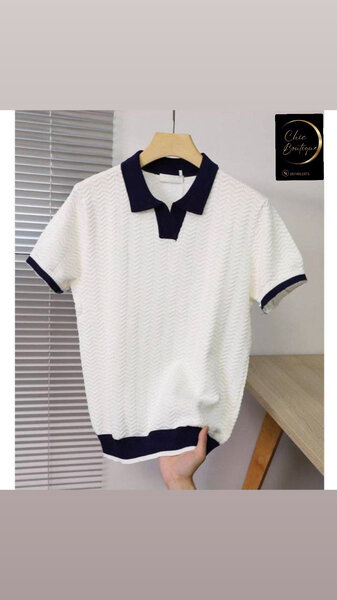 Polo en tricot élégant