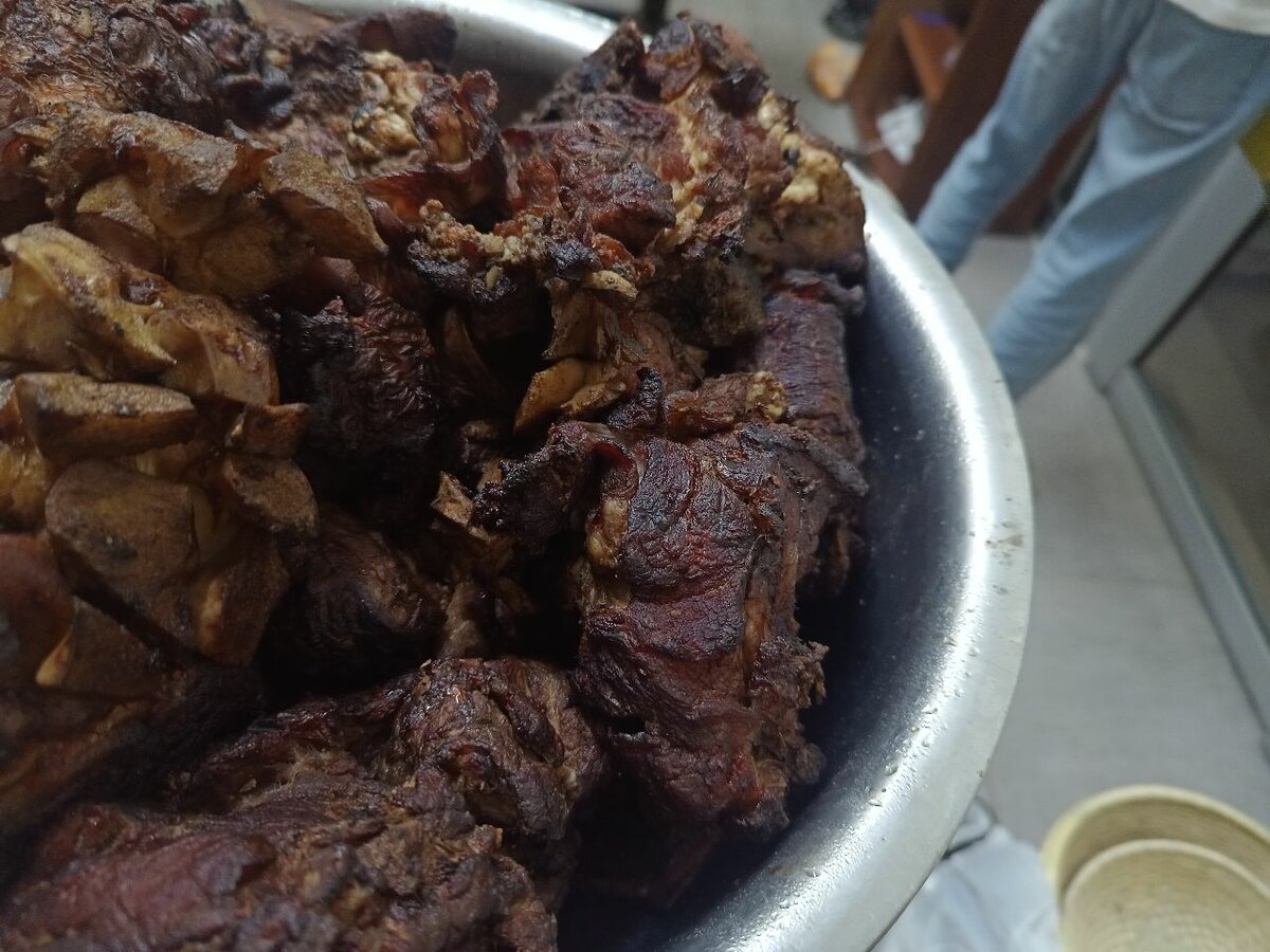 Viande de bœuf fumée le kg