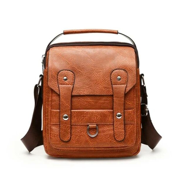 Sac à bandoulière en cuir pour homme