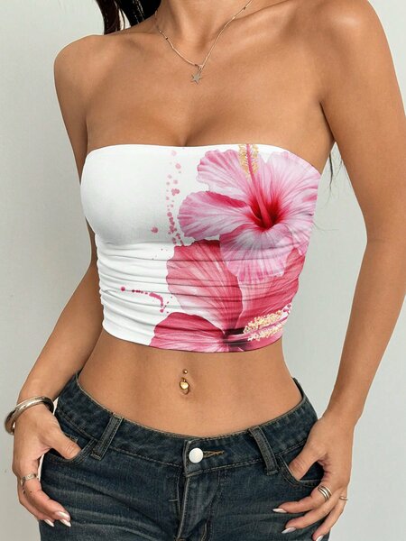 Top tube floral tendance