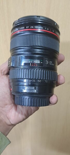 Cannon lens 24/105mm 4L