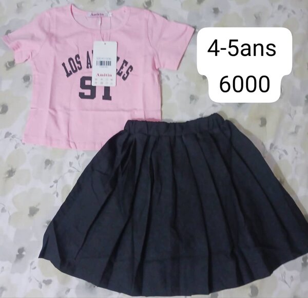 Ensemble Fille 4-5 Ans
