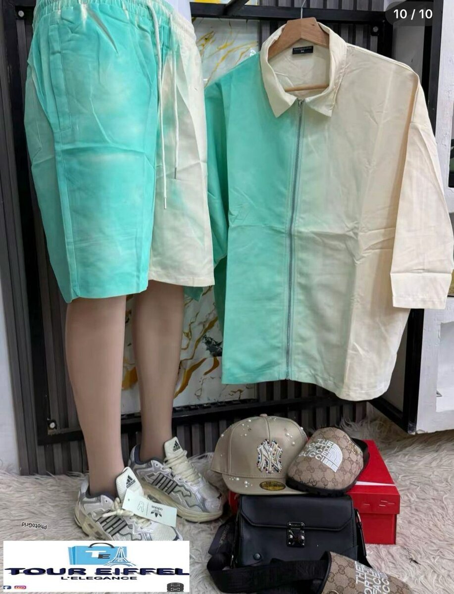 Ensemble Chemise et Short Tendance