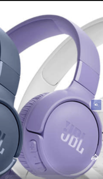 Casque JBL sans fil violet
