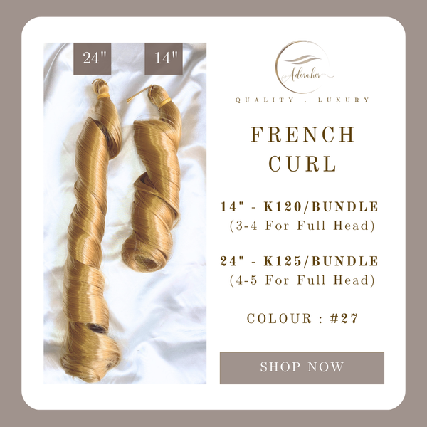 Colour #27 - 24inch French Curl