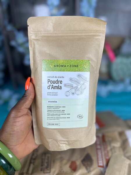 Poudre d'Amla Bio Naturelle