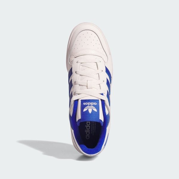 Chaussure adidas blanche et bleue