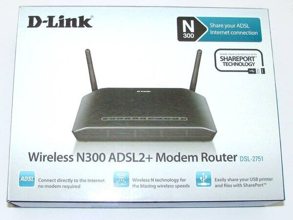 Modem routeur D-link