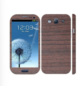 Samsung Galaxy S3 Padauk Wooden Texture Mobile Skin