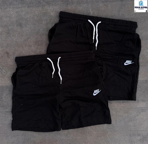 Shorts Nike en coton noir
