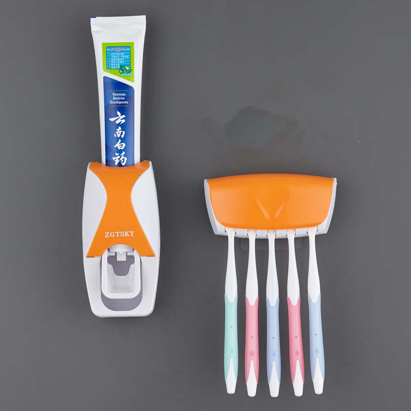 TOOTHBRUSH HOLDER AND DISPENSER