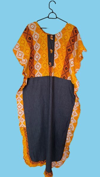 Robe imprimée ethnique élégante