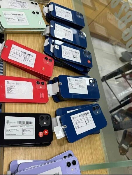 Smartphone moderne multicolore