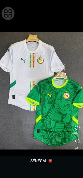 Maillots de football africains