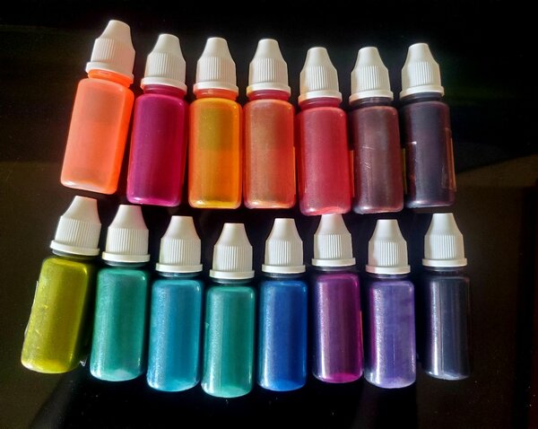 Pack de 6 Colorants Liq Trans