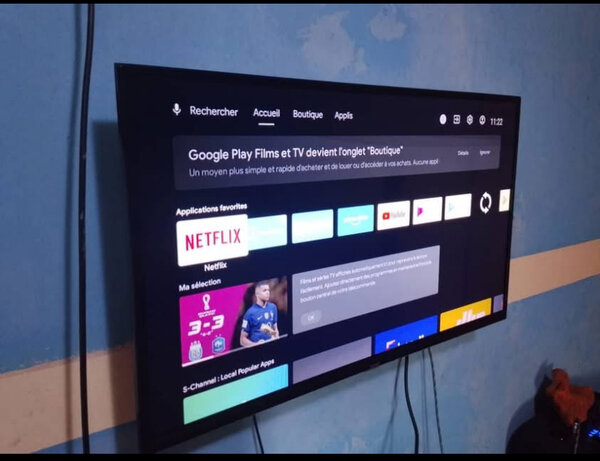Téléviseur Intelligent avec Android TV