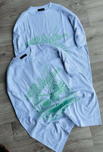 T-shirt blanc imprimé