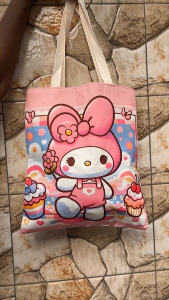 Sac cabas My Melody en toile