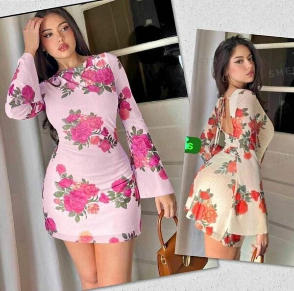 Robe florale élégante