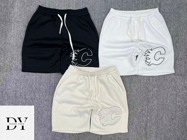 Shorts en coton imprimés
