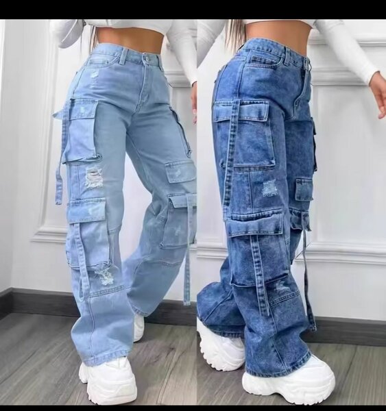 Pantalons cargo décontractés femmes