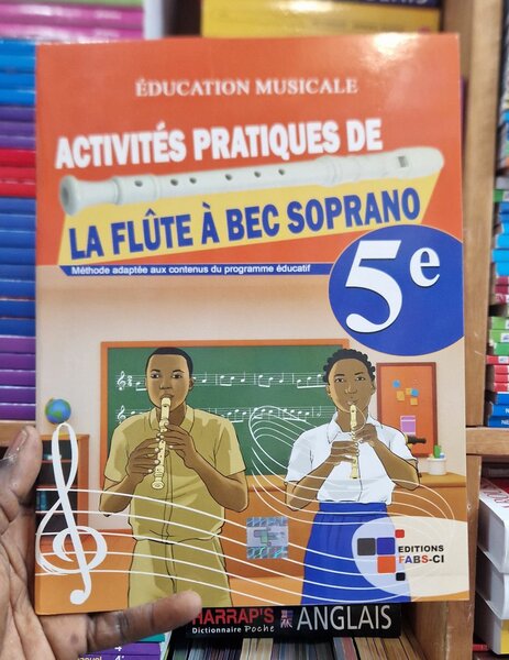 Livre éducation musicale flûte