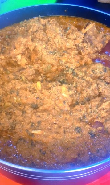 Sauce béninoise (gboman)