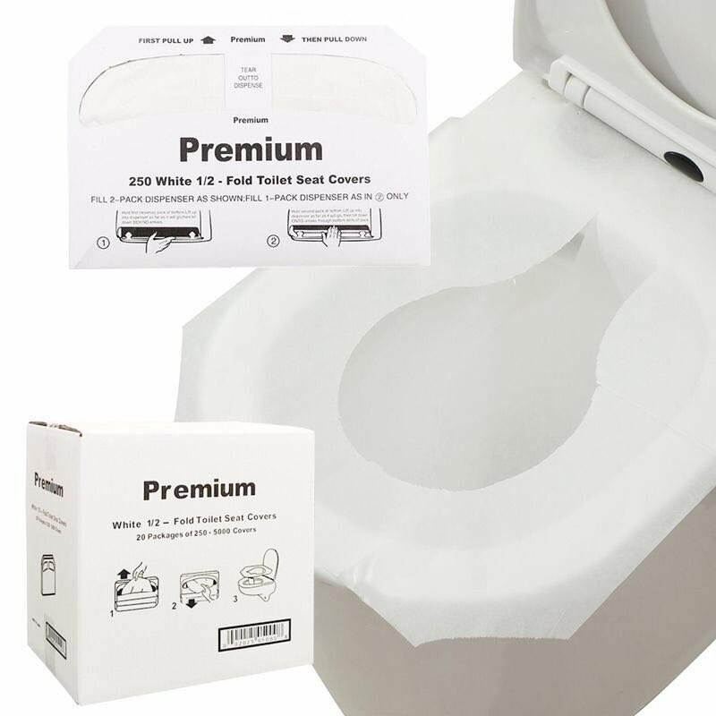 Disposable toilet seat cover