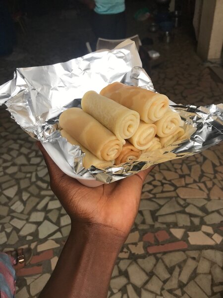 Délices de crêpes roulées maison