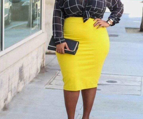 Jupe Crayon Élégante Femme