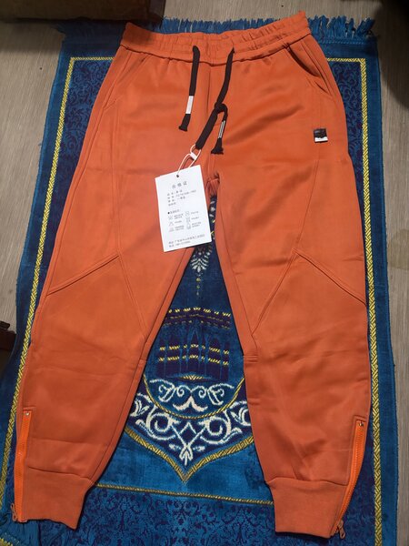 Pantalon de jogging orange
