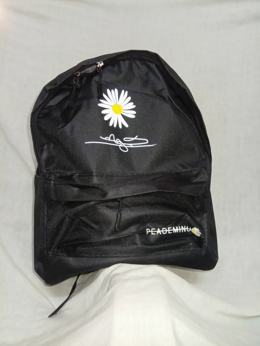 Sac à dos tendance motif marguerite