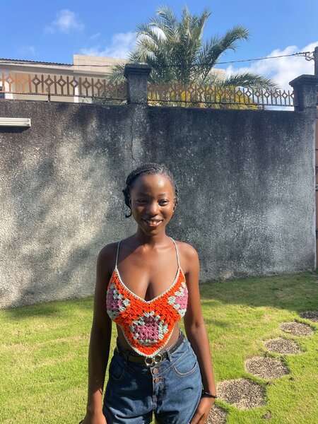 Top d'été crochet tendance