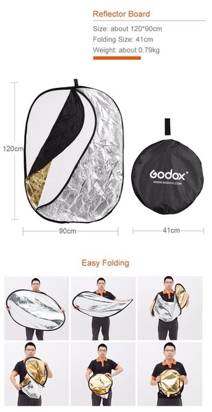 Réflecteur photo pliant Godox