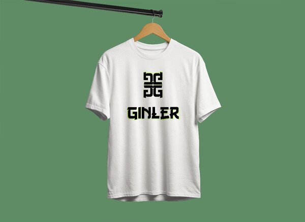 T-shirt Blanc Homme Moderne Ginler