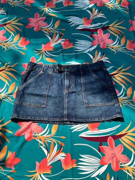 Jupe en Jean Style Décontracté