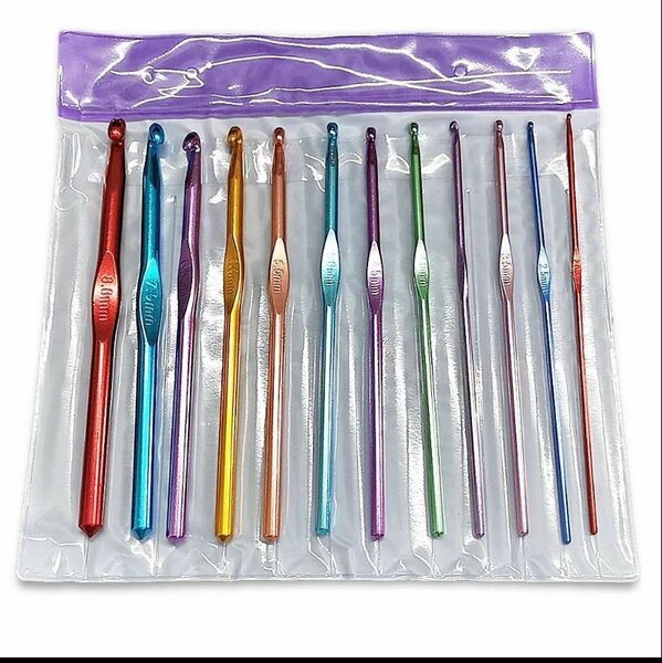 Aluminum crochet hook