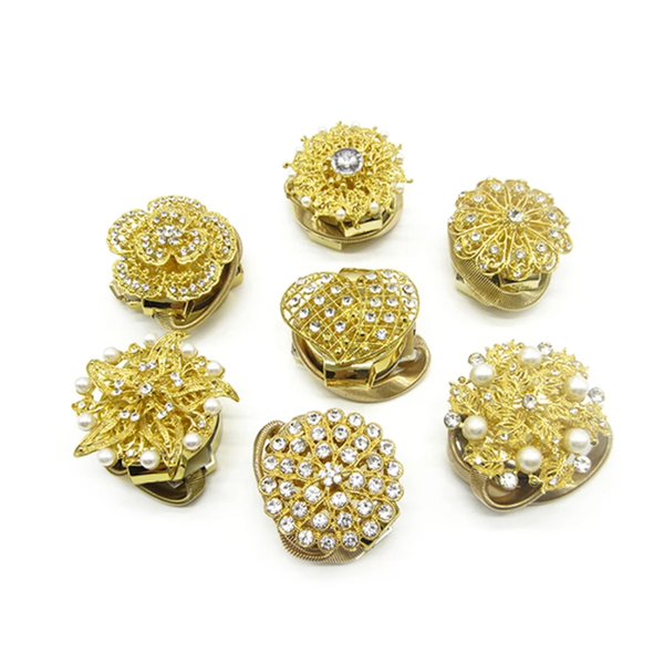 Attache rideau deux pièces