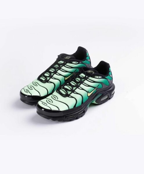 Baskets Nike Tn Vert Noires