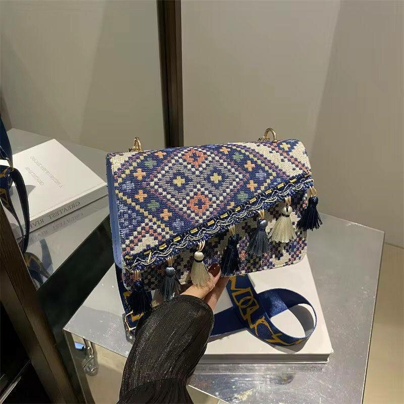 Sac bandoulière bohème chic