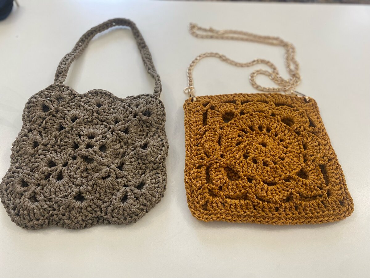 Сумка вязаная