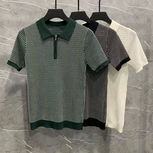 Polo à Rayures pour Hommes